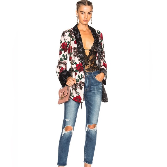 Equipment Theron Silk Floral Blazer Size M NWOT. - Picture 4 of 6